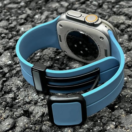 【N661】アップル ウォッチ バンド シリコン apple watch マグネット バンド 安い