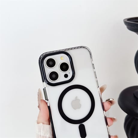【N793】iphone17e ケース クリア マグセーフ 2way スマホ ショルダー ケース 耐 衝撃