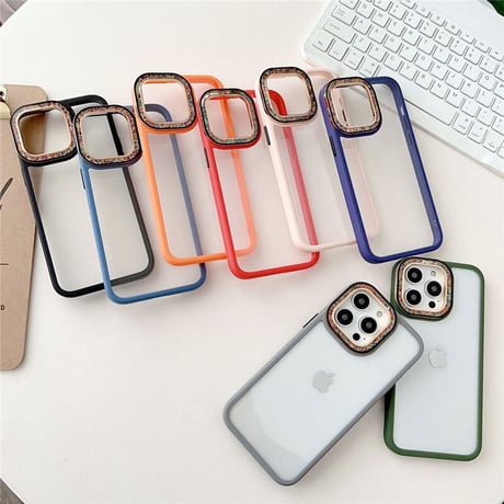 【N436】iphone16/15proケース クリア iphone ケース 耐衝撃 かわいい