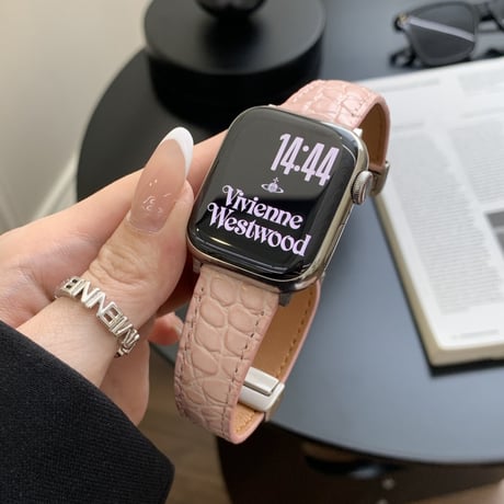 【N767】アップル ウォッチ 42mm/46mm バンド レザー apple watch バンド マグネット おしゃれ