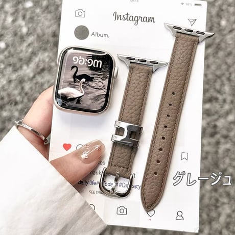 【N753】applewatch バンド かわいい アップルウォッチ バンド 女性 レザー