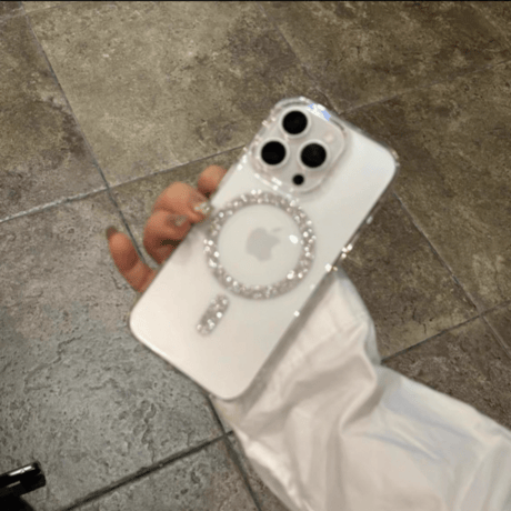 【N693】magsafe 対応 クリア ケース iphone17/air ケース キラキラ かわいい