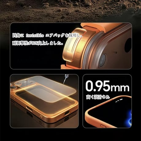 【N745】iphone17 ケース マット クリア iphone17pro ケース カメラ 保護
