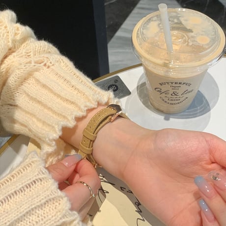【N135】アップル ウォッチ バンド 革 エレガント apple watch バンド 女性 細め