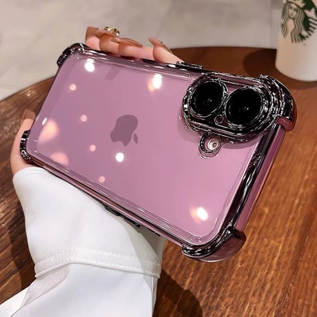 【N475】iphone17/17proケース 耐 衝撃 最強 iphone ケース 透明 かわいい
