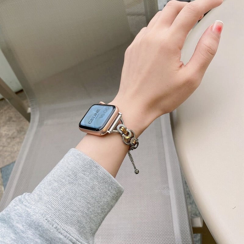 シルバー925 アップルウォッチ バンドチェーンブレスレット 楽天市場】Apple Watch バンド シルバー925 チェーン ブレスレット
