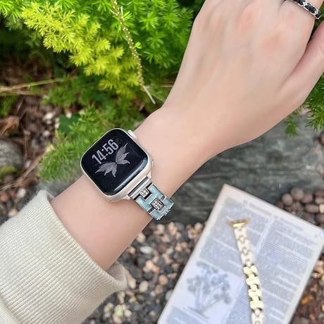 【N707】アップル ウォッチ バンド チェーン apple watch バンド 可愛い ブレスレット