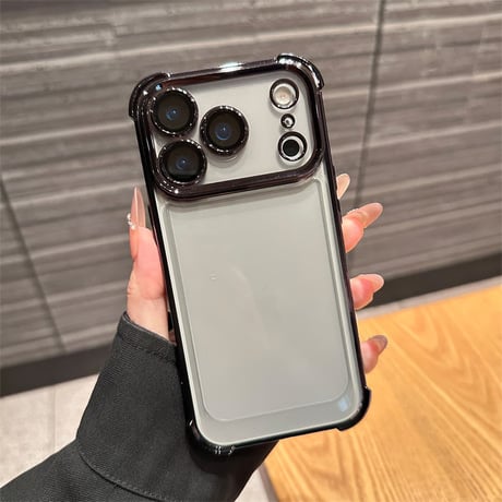 【N475】iphone17/17proケース 耐 衝撃 最強 iphone ケース 透明 かわいい