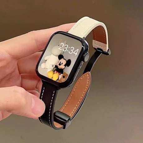 【N502】アップル ウォッチ バンド マグネット apple watchバンドレザー 女性