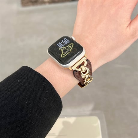 【N765】アップル ウォッチ バンド かっこいい レザー apple watch 11 バンド おすすめ