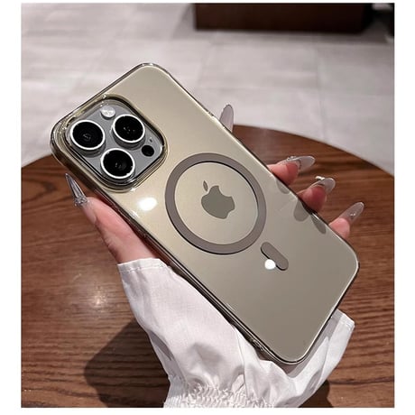【N119】 iphone クリア ケース 黄 ば ま ない iphone ケース 透明 マグセーフ 高 品質