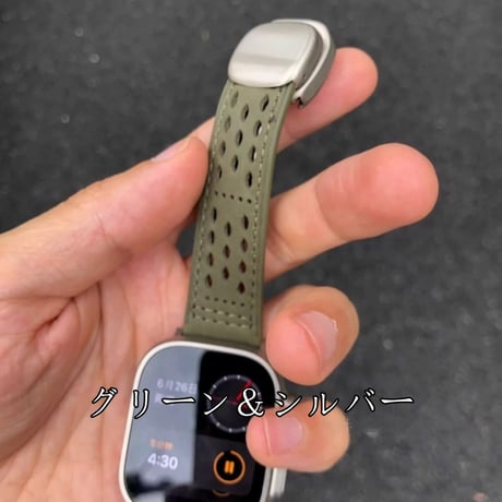 【N761】apple watch 革 バンド 高級 メンズ アップル ウォッチ バンド 蒸れ ない