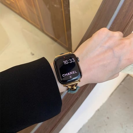 【N516】アップルウォッチ バンド デニム apple watch バンド かわいい レディース