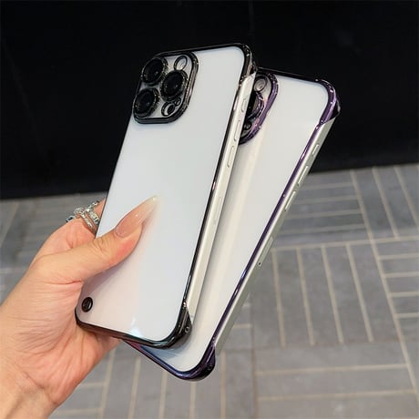 【N306】フチなしiphone16ケース 極薄 iphone16pro ケース クリア 軽量 おしゃれ レンズ保護あり 防塵