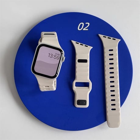 【N820】アップル ウォッチ バンド シリコン 面白い apple watch se3 バンド 可愛い 男女兼用