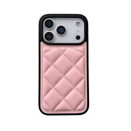 【N343】iphone17/17pro ケース キルティング iphone ケース かわいい おしゃれ