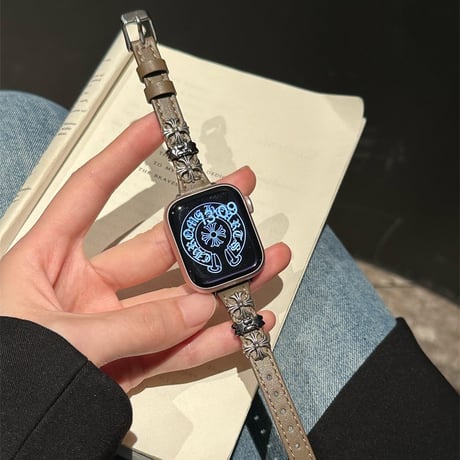 【N542】アップル ウォッチ series 10 バンド ストリート apple watch バンド レザー おしゃれ