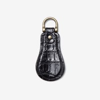 "LIMITED" SHOE HORN KEY RING / BLACK -  SPECIAL