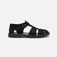 GURKHA SANDAL (SUEDE) / Black