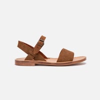DESERT SANDAL (SUEDE) / Brown / Leather Sole
