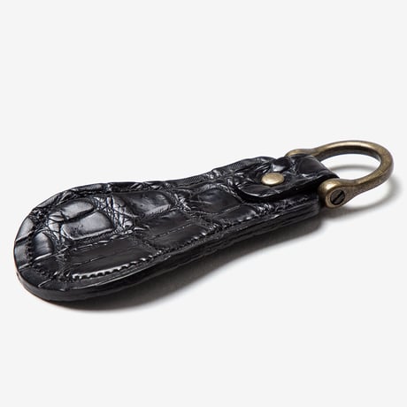 "LIMITED" SHOE HORN KEY RING / BLACK -  SPECIAL