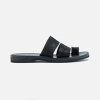 LOOP SANDAL (SUEDE) / Black
