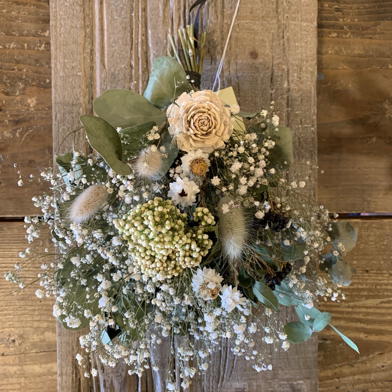 かすみ草のスワッグ | フラワー月樹