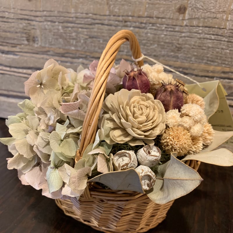 紫陽花バスケット | フラワー月樹