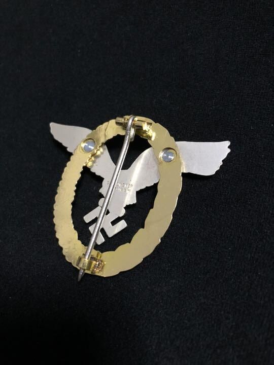 空軍パイロット記章 F.W.Assmann観測員章