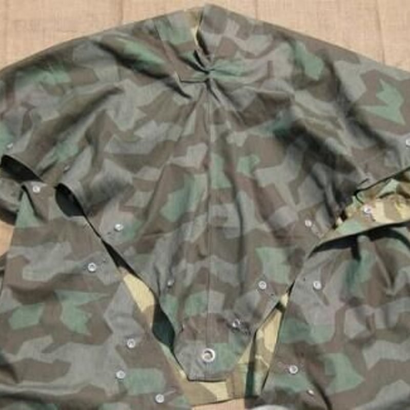 WW2 ナチスドイツ軍 陸軍 迷彩 スプリンターパターン ツェルトバーン