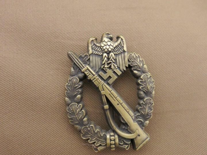 WW2 ドイツ軍 実物 白兵戦章 銅章 FLL WW2 ナチスドイツ軍 歩兵突撃章