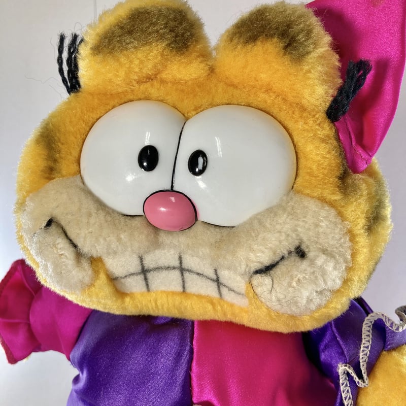Garfield Plush Clown 80s | 13SHOP