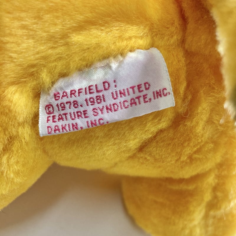 Garfield Plush 80s | 13SHOP Garfield Plush 80s | 13SHOP