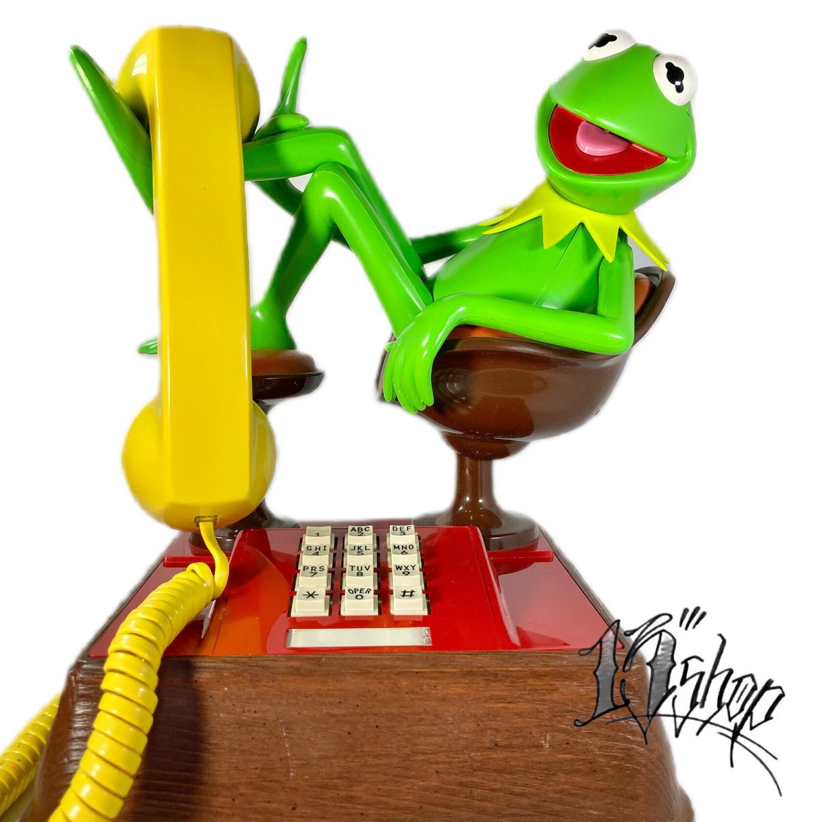 カーミット　電話機 Vintage Kermit Telephone 80s | 13SHOP