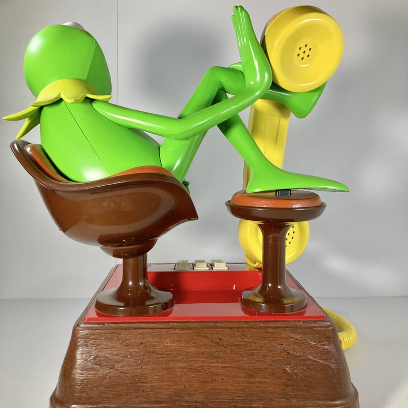 Vintage Kermit Telephone 80s | 13SHOP