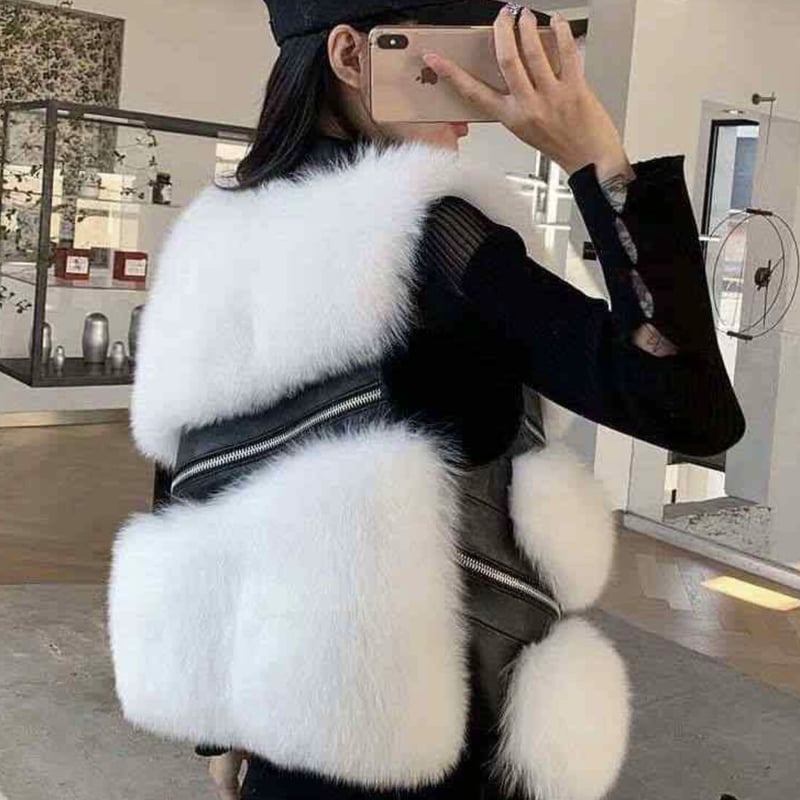 新作ライダースファーベスト | Style