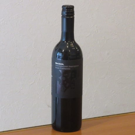 ビコーズ/アイム・カベルネ・ソーヴィニヨン　フロム・カリフォルニア　NV　赤ワイン/750ml