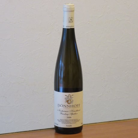 ヴァイングート・デンホフ/ノルハイマー・キルシュヘック　リースリング　シュペートレーゼ　2006
　白ワイン/750ml