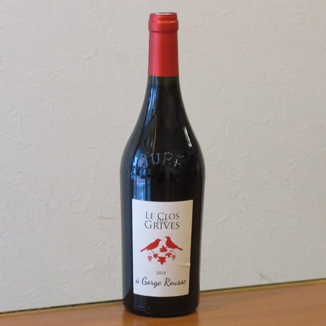 ル・クロ・デ・グリーヴ/コート・デュ・ジュラ・ルージュ　ア・ゴルジュ・ルッス　2019　赤ワイン/750ml