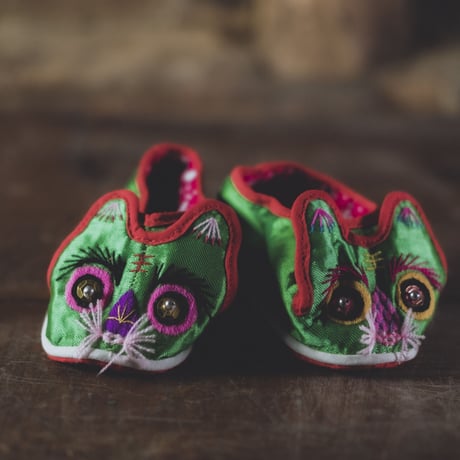 陝西省の虎の赤ちゃん靴 B