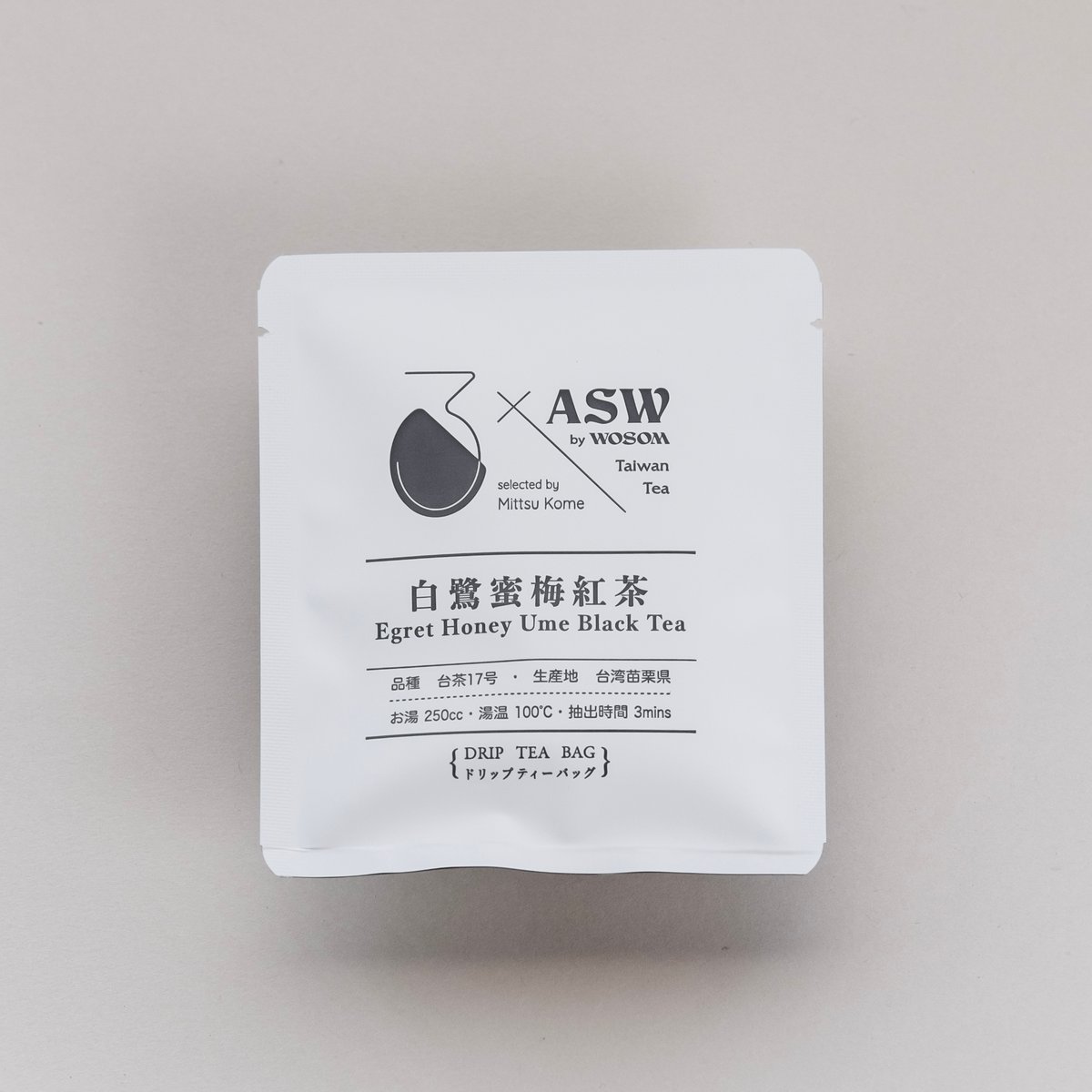 白鷺蜜梅紅茶（ドリップ式） | 三米文化｜Mittsukome Bunka