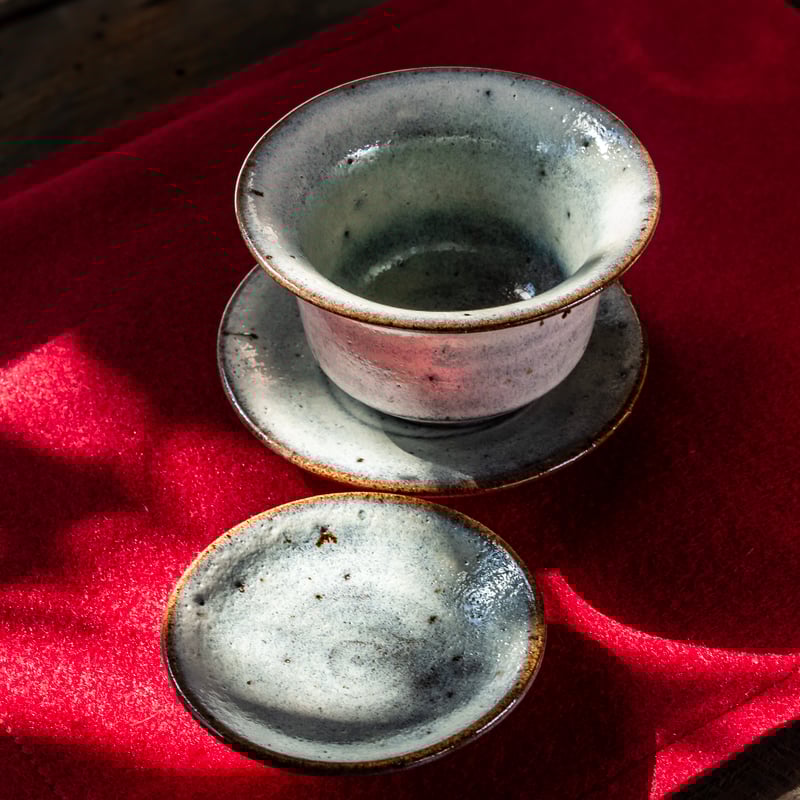 宗sou 唐津焼 中野陶痴造 茶碗（共箱）