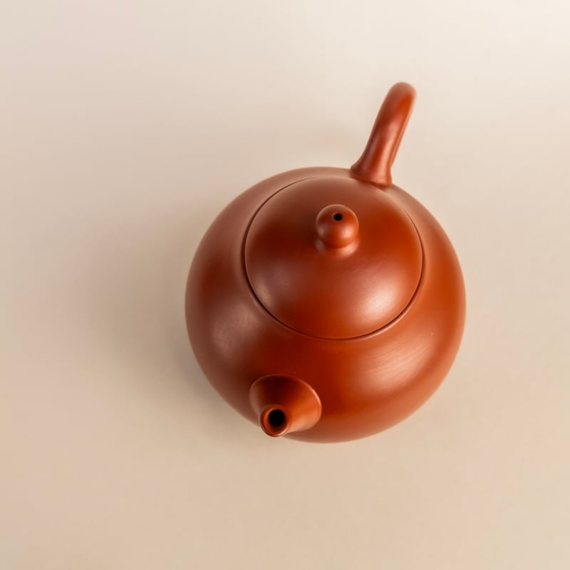 鶯歌茶器 梨形朱泥壺 | 三米文化｜Mittsukome Bunka