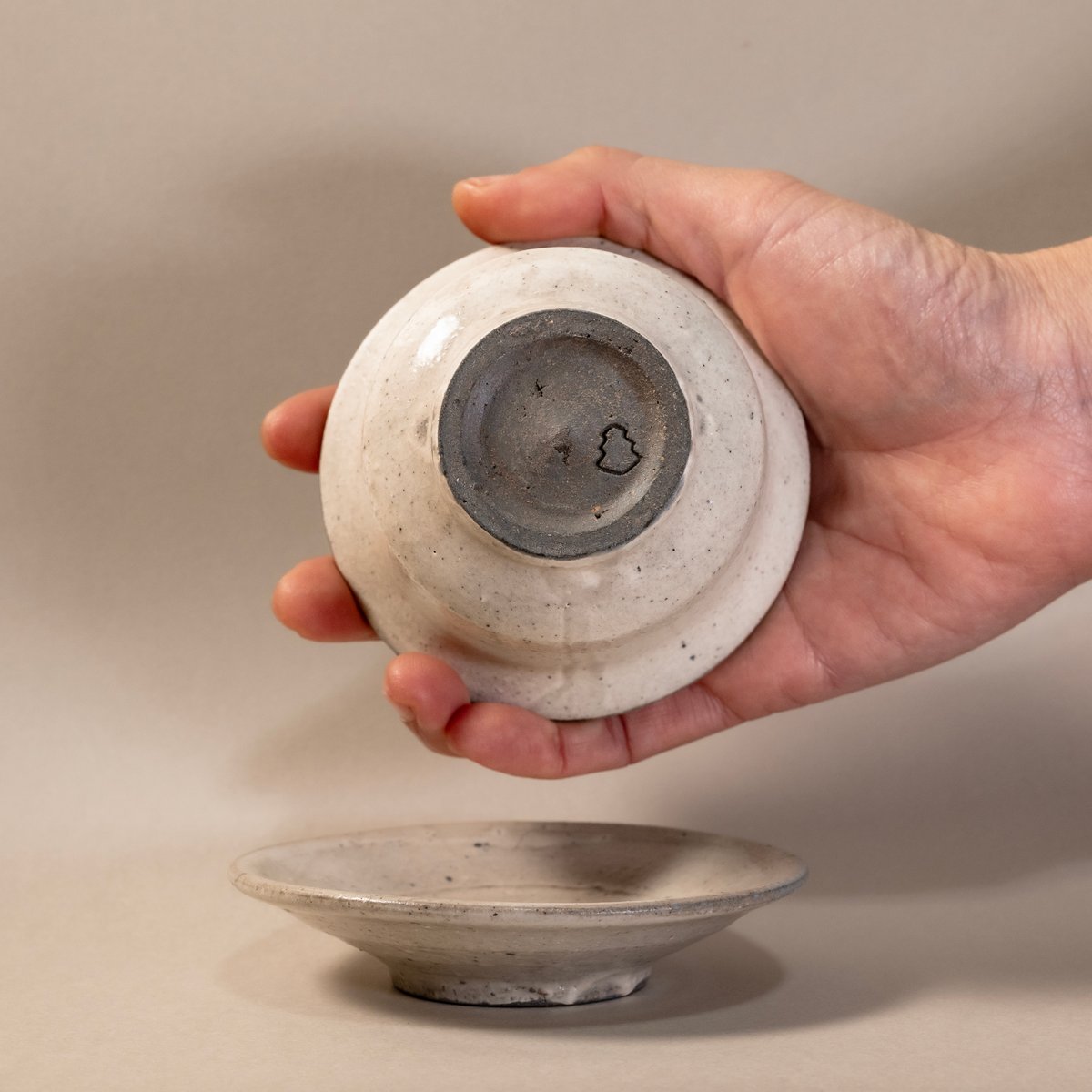 中野陶痴窯 台湾茶唐津蓋碗(粉引) | 三米文化|Mittsukome Bunka 中野陶痴窯 台湾茶唐津蓋碗(粉引) | 三米文化|Mittsukome Bunka