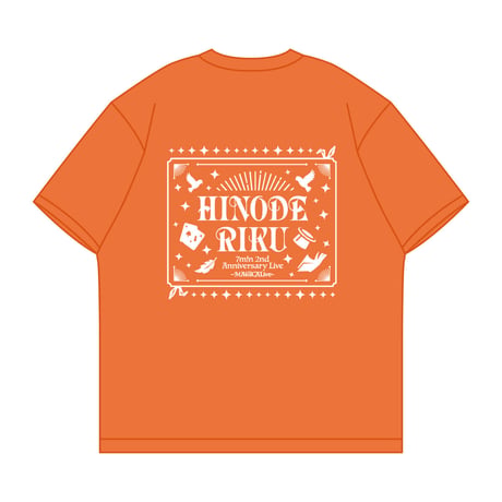 7m!n｜【7m!n 2nd Anniversary Live ~MAGICALive〜】T-shirts（オレンジ）