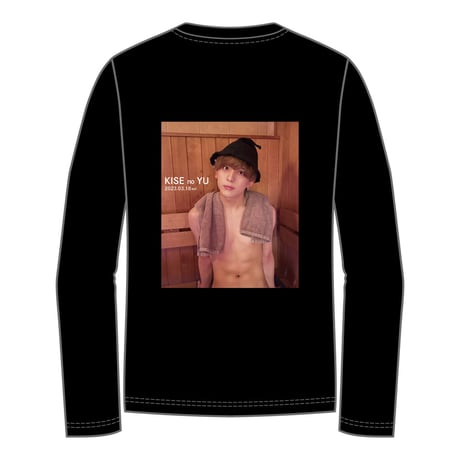 7m!n｜【Kise Ryoga produse】Design tee 「〜木瀬の湯〜公式ロンT」