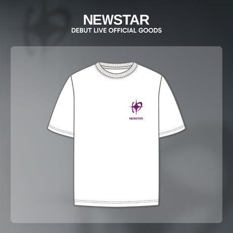 NEWSTAR｜【NEWSTAR Debut Live】Official T-shirt（Takasaki Yuan）