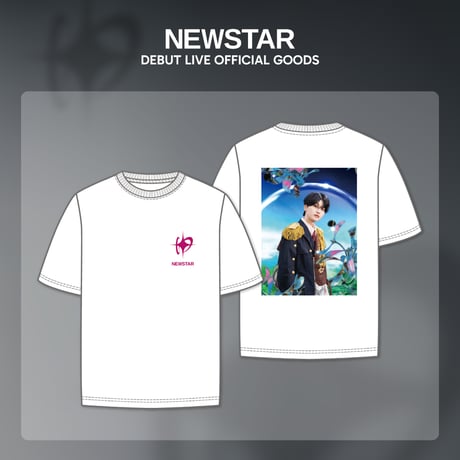 NEWSTAR｜【NEWSTAR Debut Live】Official T-shirt（Umemoto Taisei）