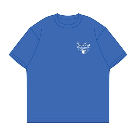 7m!n｜【7m!n 2nd Anniversary Live ~MAGICALive〜】T-shirts（ブルー）