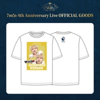 7m!n｜【4th Anniversary Live ~With~】T-shirts（イエロー｜白金 倫太郎）